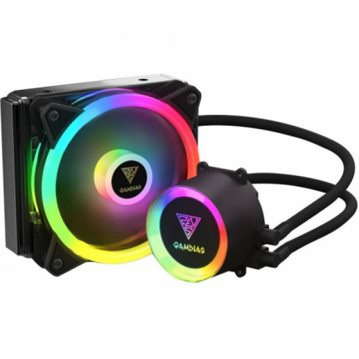 Cooler procesor Gamdias Chione E2-120 Lite RGB, 120mm