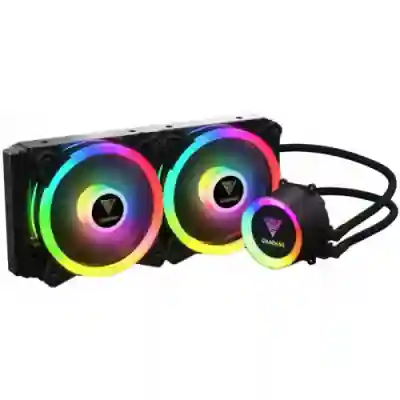 Cooler procesor Gamdias Chione M2-240R RGB, 2x 120mm