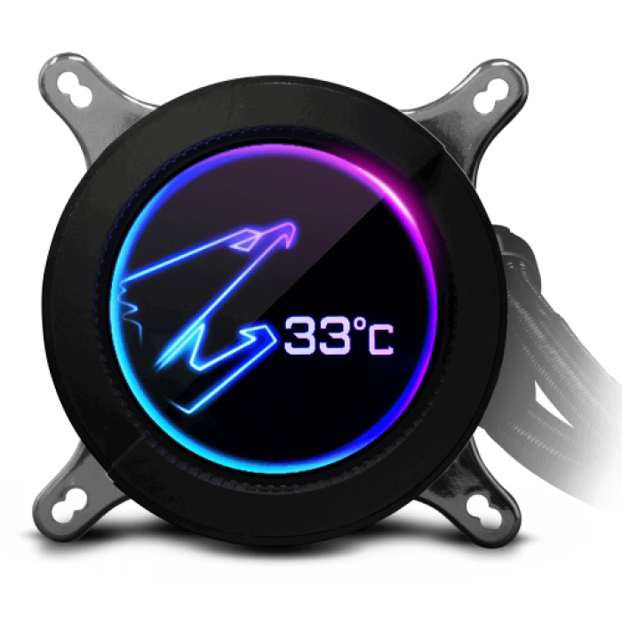 Cooler procesor Gigabyte AORUS Liquid Cooler 360, RGB LED, 3x 120mm