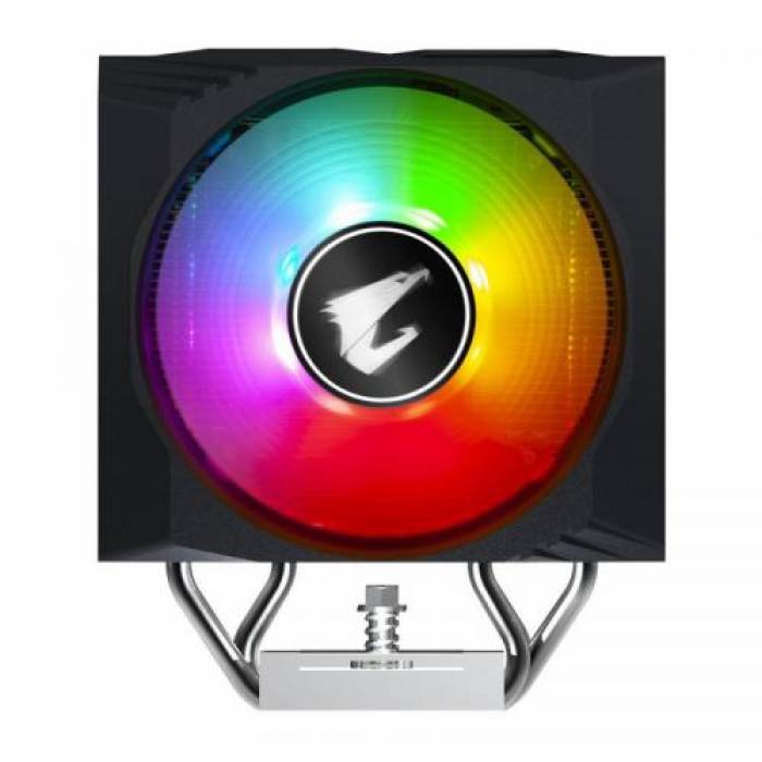 Cooler procesor Gigabyte ATC800, RGB LED, 120mm, Black