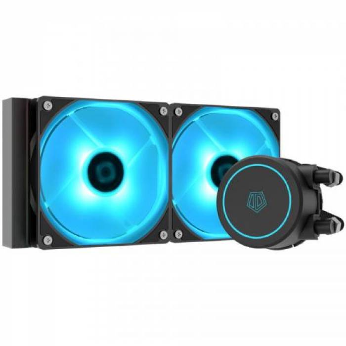 Cooler Procesor ID-Cooling Auraflow X 240 EVO, 2x 120mm