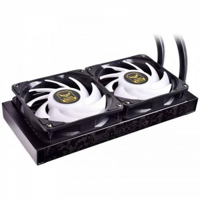 Cooler Procesor ID-Cooling Auraflow X, RGB LED, 2x 120mm