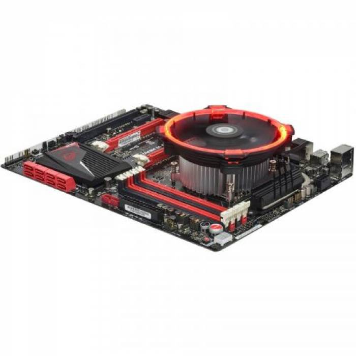 Cooler procesor ID-Cooling DK-03 Halo Intel Red