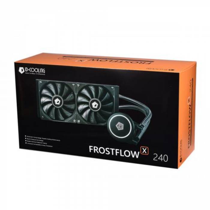 Cooler Procesor ID-Cooling FrostFlow-X-240, 2x 120mm