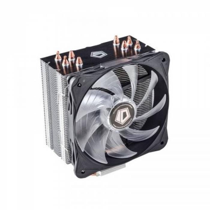 Cooler Procesor ID-Cooling SE-214L Red, 130mm