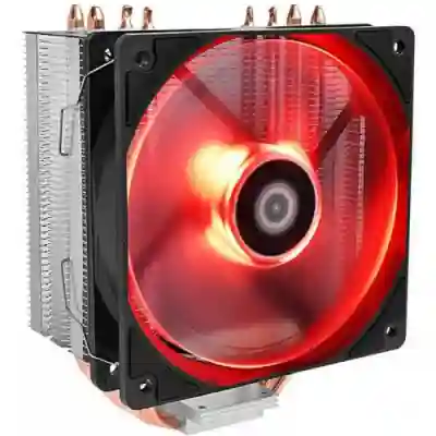 Cooler Procesor ID-Cooling SE-224M Red LED, 120mm