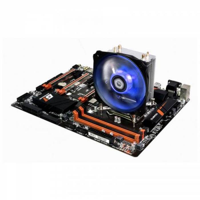 Cooler Procesor ID-Cooling SE-912i-B Blue, 120mm