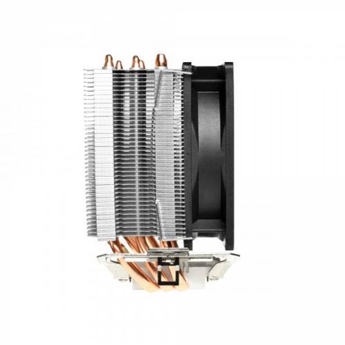 Cooler procesor ID-Cooling SE-913-B iluminare albastra, 92mm, Black