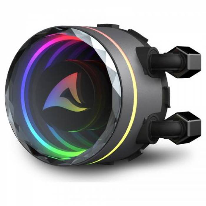 Cooler procesor Sharkoon S80 RGB AIO, 2x 120mm