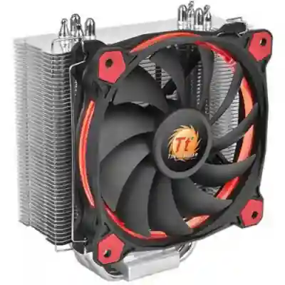 Cooler Procesor Thermaltake Riing Silent 12, Red LED, 120mm