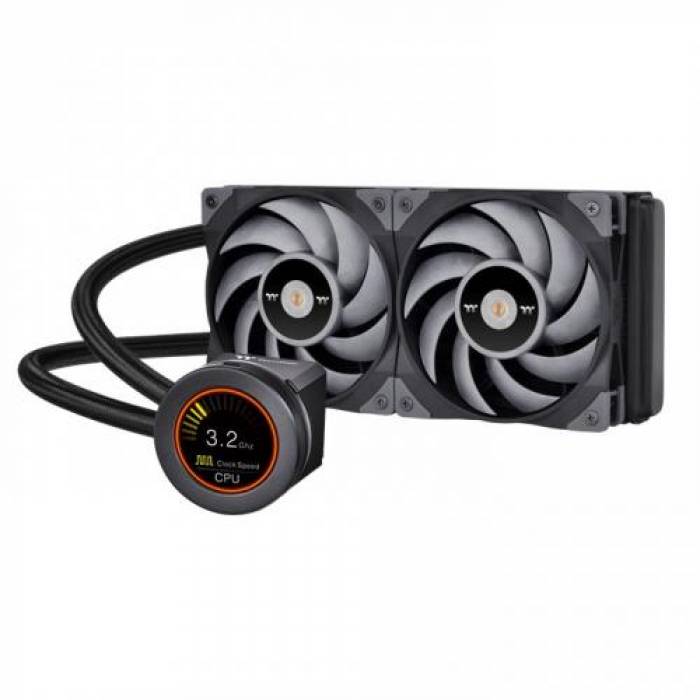 Cooler procesor Thermaltake TOUGHLIQUID Ultra 240 AIO, 2x 120mm