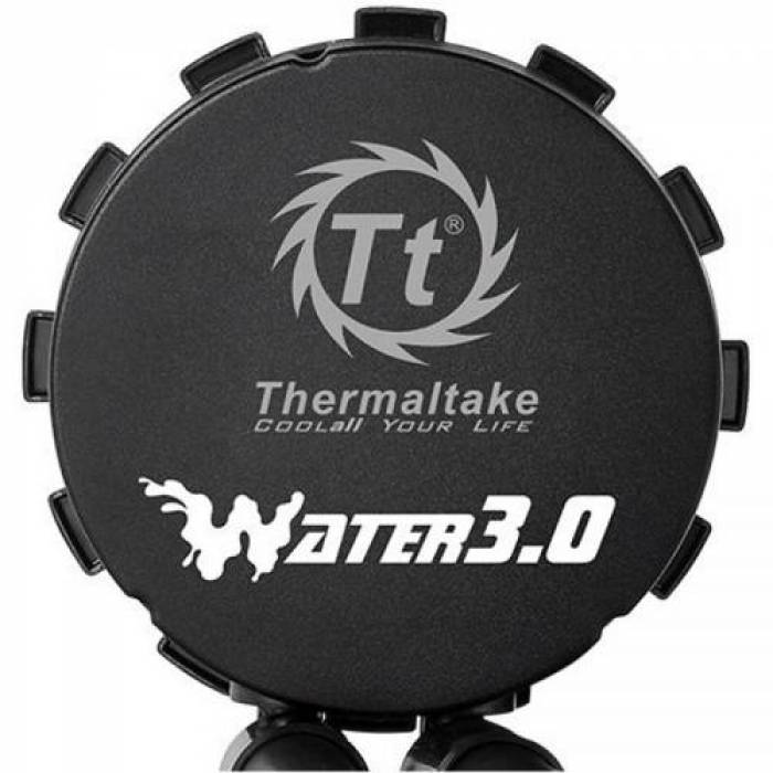 Cooler Procesor Thermaltake Water 3.0 Riing 360, RGB LED, Black