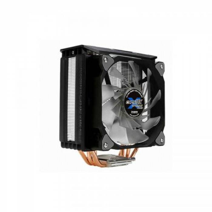 Cooler procesor Zalman CNPS10X Optima II Black, White/RGB LED, 120mm