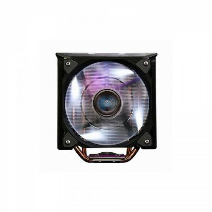 Cooler procesor Zalman CNPS10X Optima II Black, White/RGB LED, 120mm