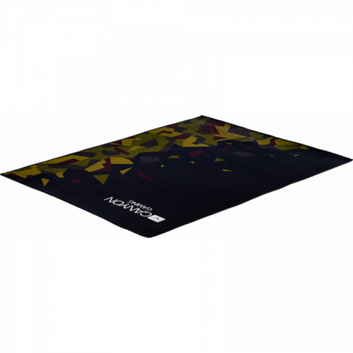 Covor Canyon Camouflage Floor Mat, Black-Green