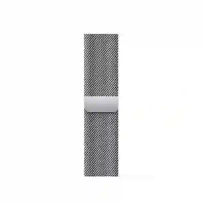 Curea SmartWatch Apple Milanese Loop, 41mm, Silver