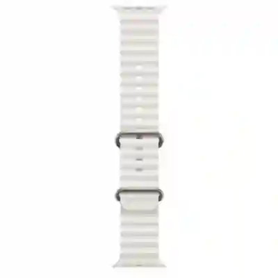 Curea SmartWatch Apple Ocean Band, 49mm, White