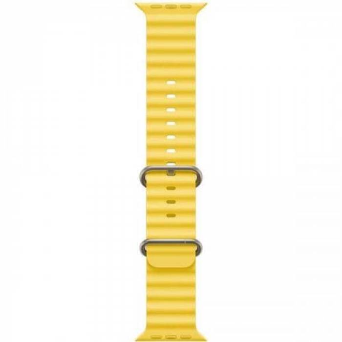 Curea SmartWatch Apple Ocean Band, 49mm, Yellow