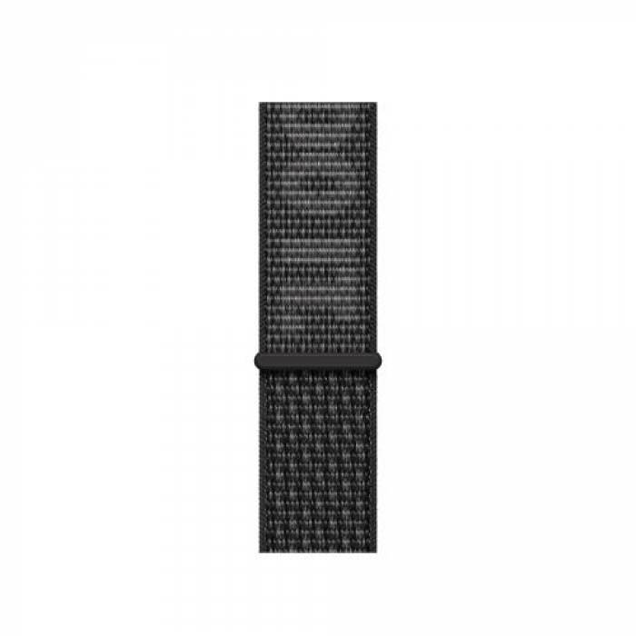 Curea SmartWatch Apple Summit White/Nike Sport Loop, 4.1mm, Black