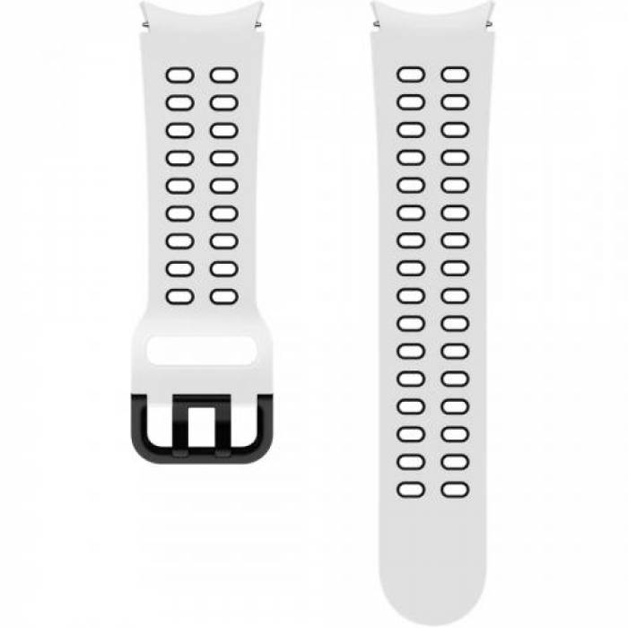 Curea SmartWatch Samsung  Extreme Sport Band pentru Galaxy Watch 4, 40mm, White
