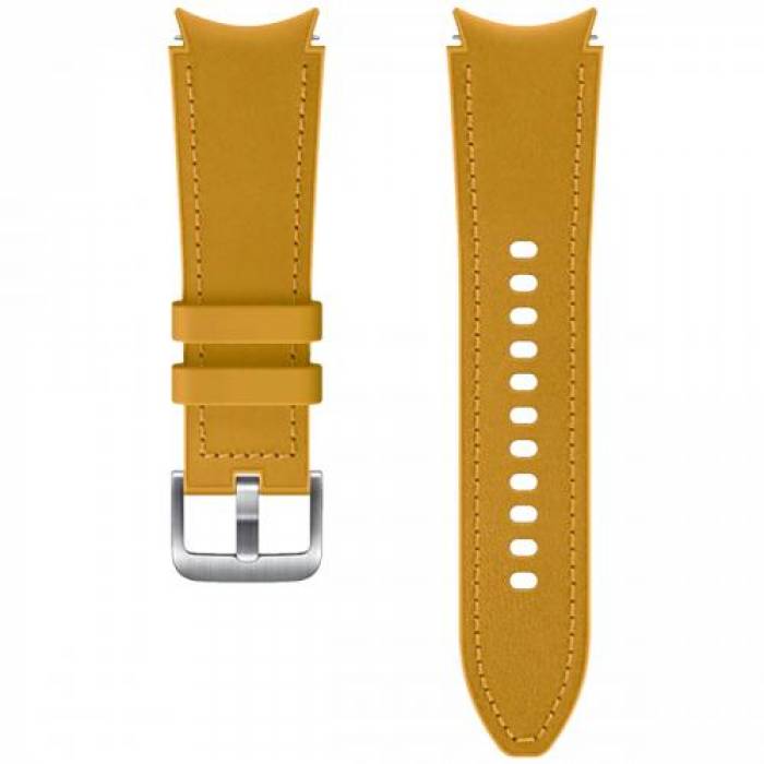 Curea SmartWatch Samsung pentru Galaxy Watch 4 / 4 Classic, 20mm, Mustard
