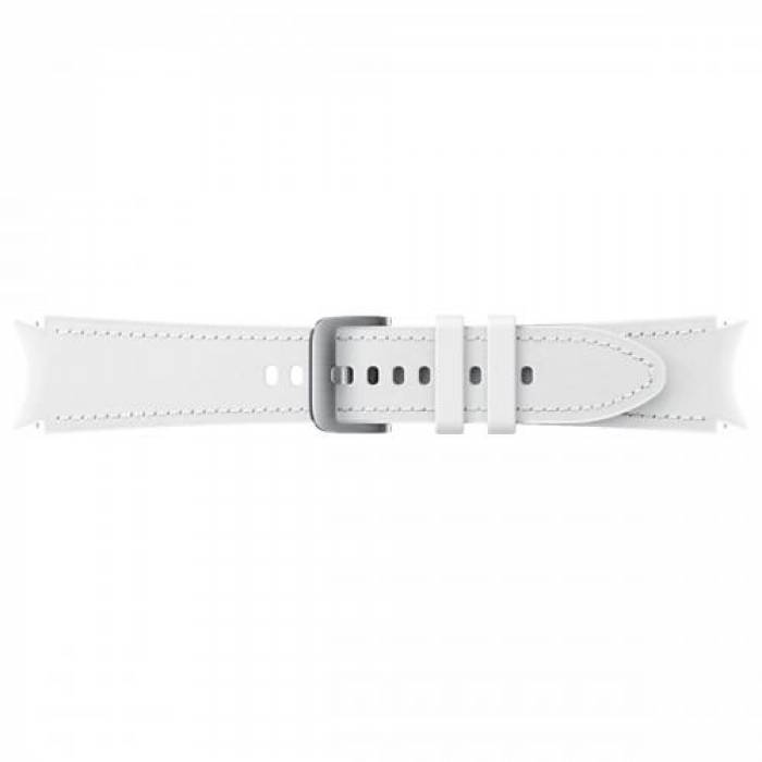 Curea SmartWatch Samsung pentru Galaxy Watch 4 / 4 Classic, 20mm, White