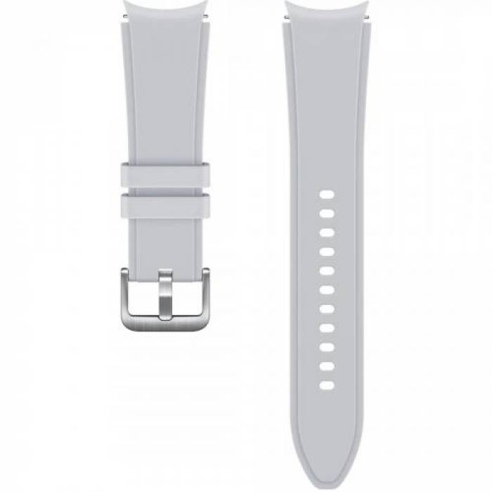 Curea SmartWatch Samsung Ridge Sport Band pentru Galaxy Watch 4 / 4 Classic, 20mm, Silver