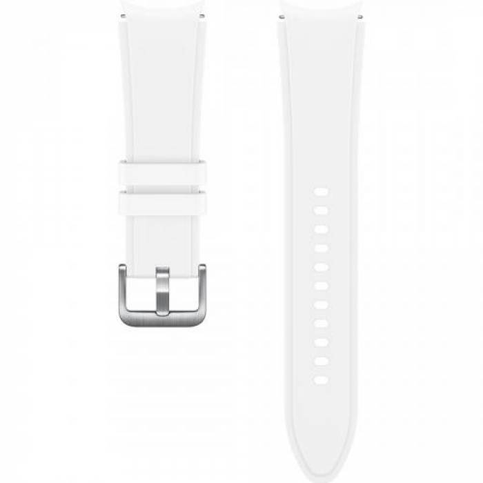 Curea SmartWatch Samsung Ridge Sport Band pentru Galaxy Watch 4 / 4 Classic, 20mm, White