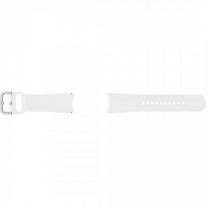 Curea SmartWatch Samsung Sport Band Galaxy Watch 4, 40mm, White