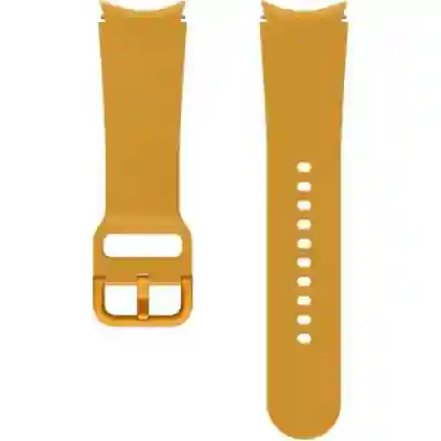 Curea SmartWatch Samsung Sport Band pentru Galaxy Watch 4, 40mm, Mustard