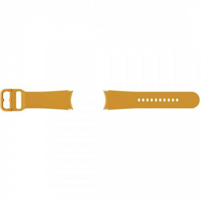 Curea SmartWatch Samsung Sport Band pentru Galaxy Watch 4, 40mm, Mustard