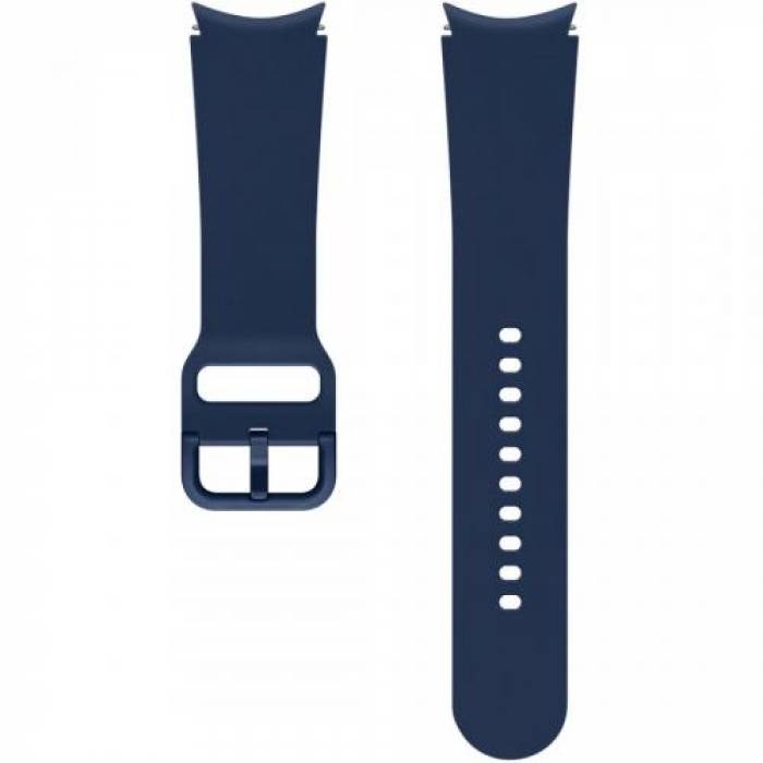 Curea SmartWatch Samsung Sport Band pentru Galaxy Watch 4, 44mm, Blue Navy