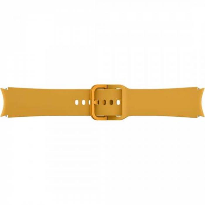 Curea SmartWatch Samsung Sport Band pentru Galaxy Watch 4, 44mm, Mustard
