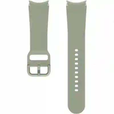 Curea SmartWatch Samsung Sport Band pentru Galaxy Watch 4, 44mm, Olive