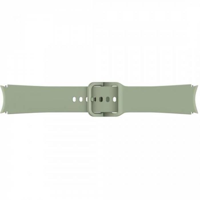Curea SmartWatch Samsung Sport Band pentru Galaxy Watch 4, 44mm, Olive