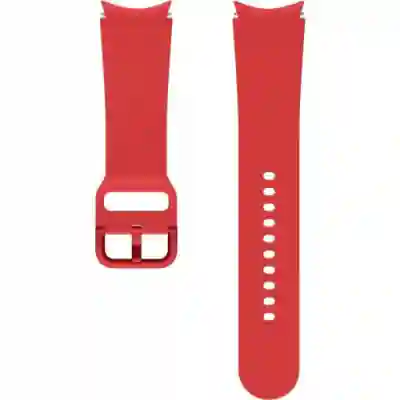 Curea SmartWatch Samsung Sport Band pentru Galaxy Watch 4, 44mm, Red