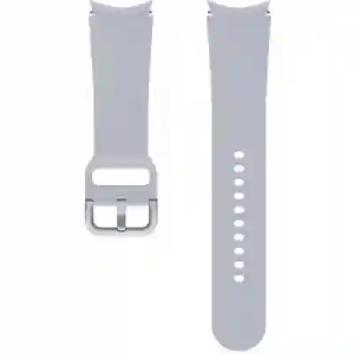 Curea SmartWatch Samsung Sport Band pentru Galaxy Watch 4, 44mm, Silver