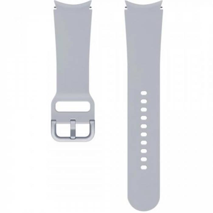 Curea SmartWatch Samsung Sport Band pentru Galaxy Watch 4, 44mm, Silver