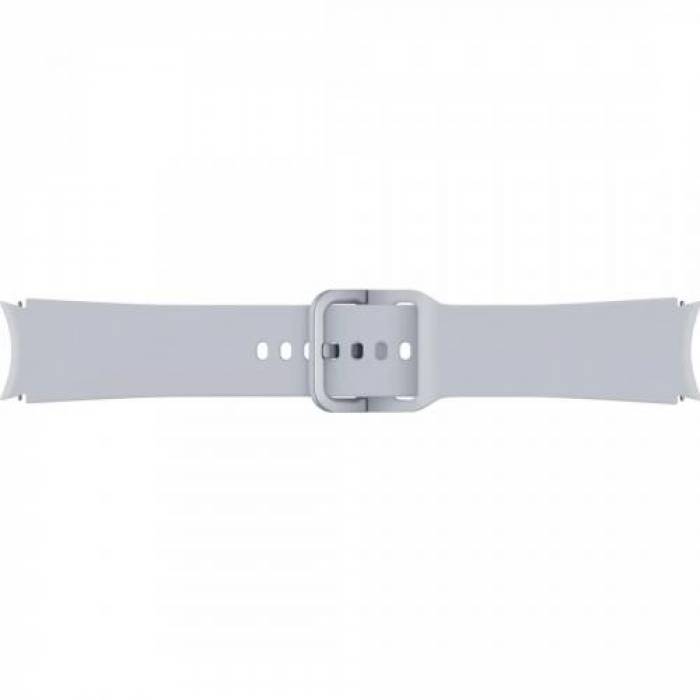 Curea SmartWatch Samsung Sport Band pentru Galaxy Watch 4, 44mm, Silver