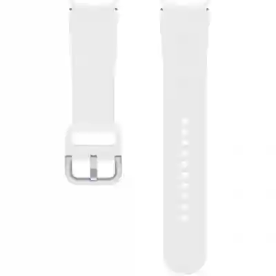 Curea SmartWatch Samsung Sport Band pentru Galaxy Watch 4, 44mm, White