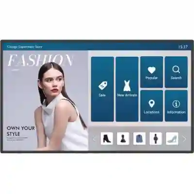 Display interactiv Benq Seria IL01 IL4301, 43inch, 3840x2160pixeli, Black