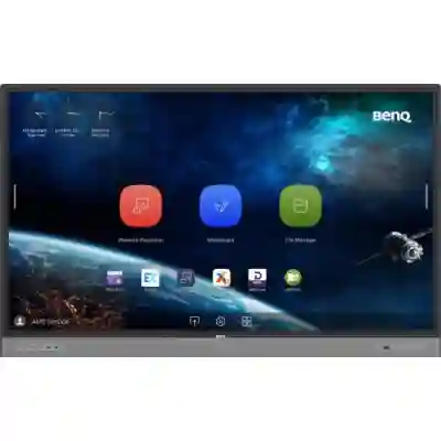 Display interactiv Benq Seria RM03 RM8603, 86inch, 3840x2160pixeli, Black