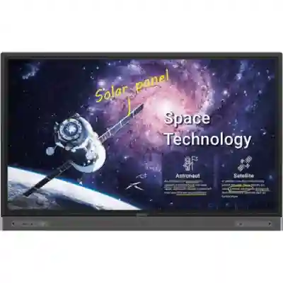 Display interactiv Benq Seria RP02 RP6502, 65inch, 3840x2160pixeli, Black