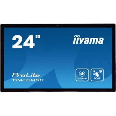 Display Interactiv Iiyama Seria ProLite T2455MSC-B1, 24inch, 1920x1080pixeli, Black