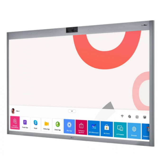 Display interactiv LG Seria CT5WJ 55CT5WJ, 55inch, 3840x2160pixeli, Windows 10, Silver