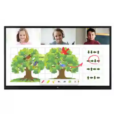 Display interactiv LG Seria TR3BG 55TR3BG, 55inch, 3840x2160pixeli, Black