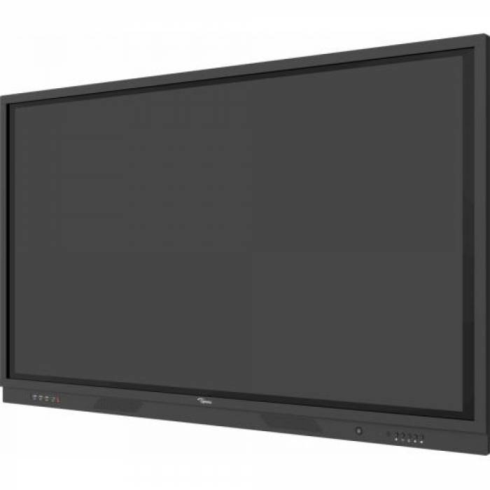 Display Interactiv Optoma 3751RK 75inch, 3840x2160pixeli, Android 8.0, Black