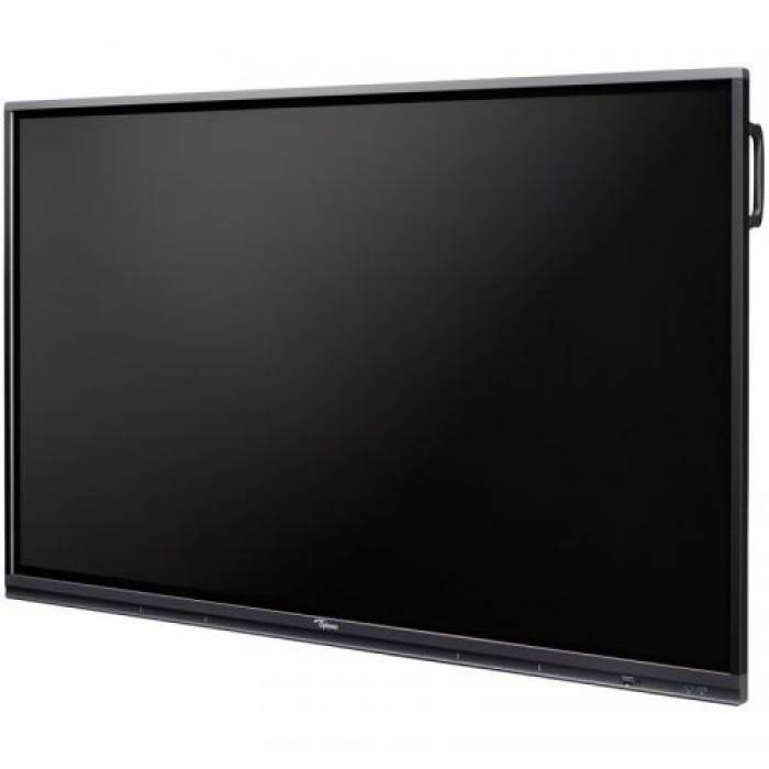 Display interactiv Optoma 5652RK, 65inch, 3840x2160pixeli, Android 9.0, Black