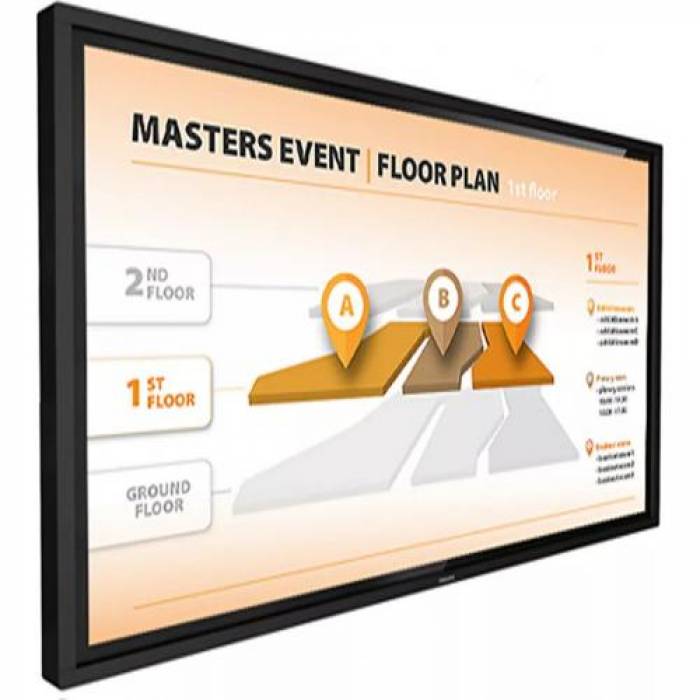 Display Interactiv Philips Seria Multi-Touch 32BDL3651T, 32inch, 1920x1080pixeli, Black