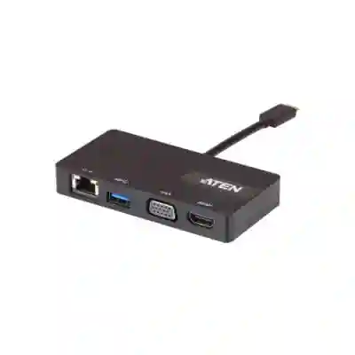 Docking Station ATEN UH3232, Black